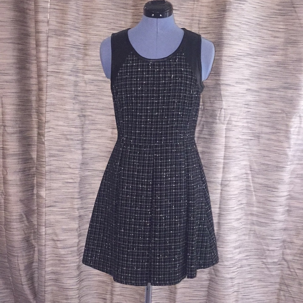 Black Pleated Dress